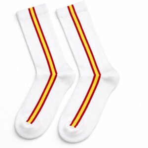 Calcetín costalero blanco