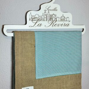 TRAMA SIMPLE RAYA VERDE 110X65