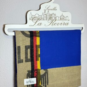 SACA ALEMANA VERTICAL AZUL 110X65